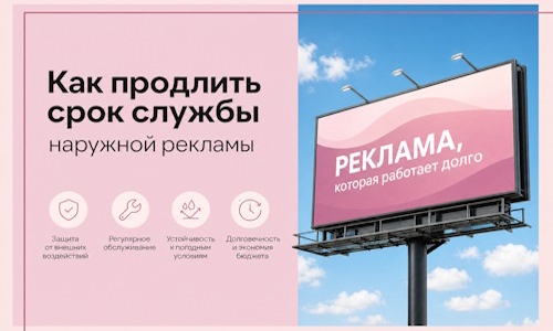 Как продлить срок службы наружной рекламы в Карпинске